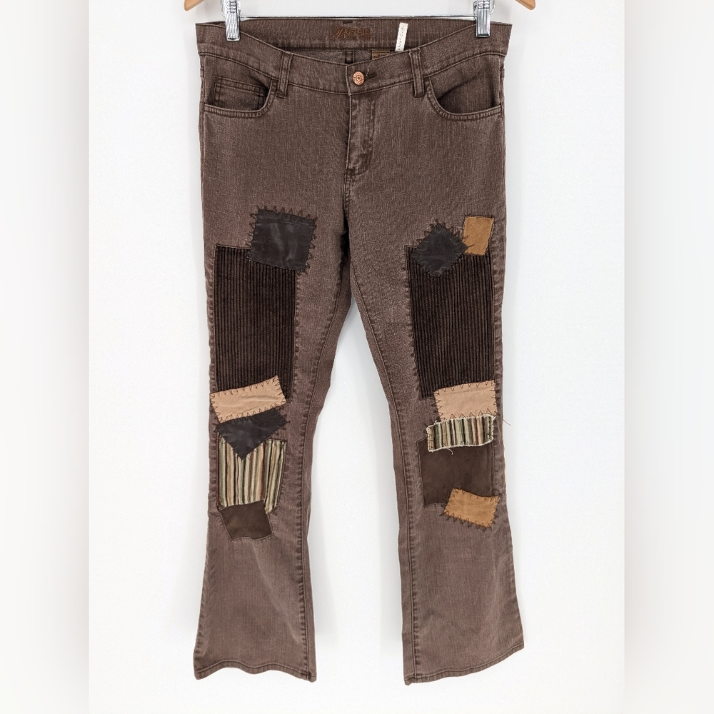 Buffalo David Bitton Patchwork Bootcut Jeans Wome… - image 5